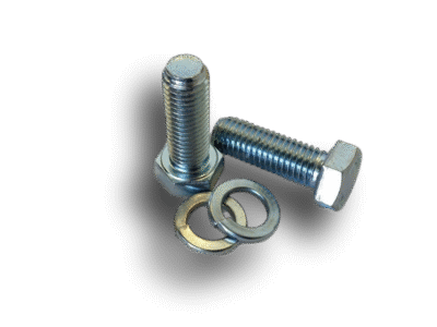 GeoTrencher – Part – Bar plate + bolts + spring washers